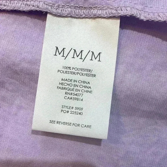 Cabi Cutout Top in Lavender Purple Size M - Picture 8 of 8